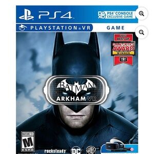 Batman: Arkham VR for‎ PS4 - Black